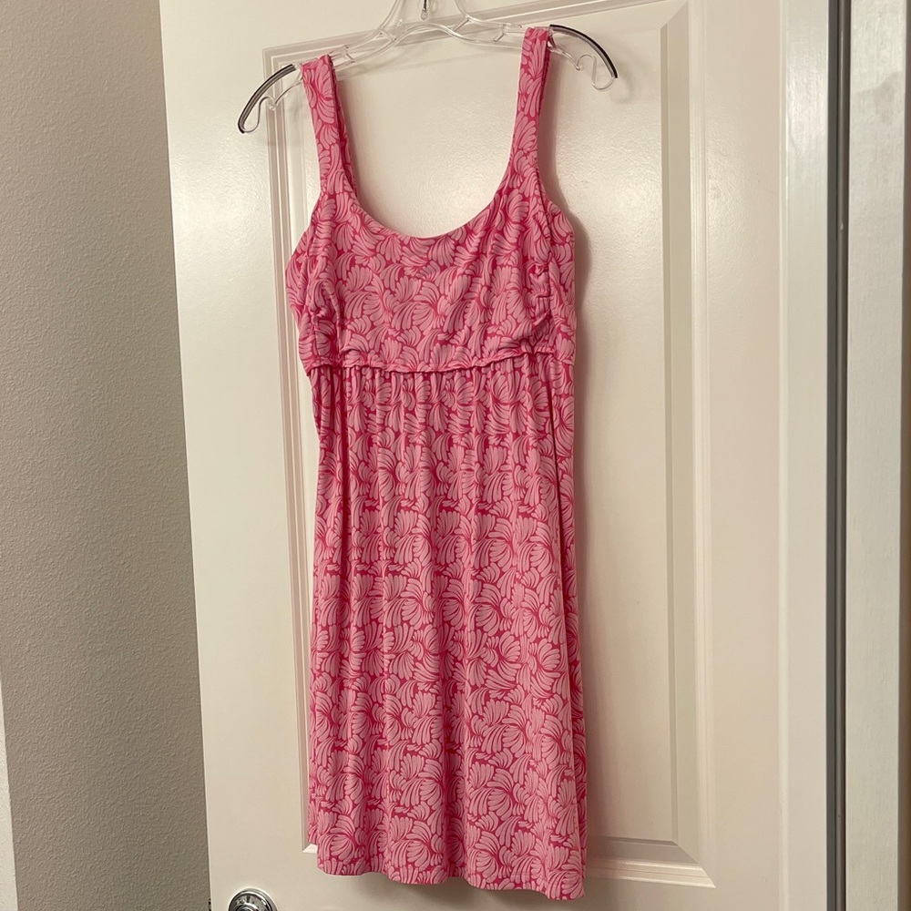 Fresh Produce Asymmetrical Dress in Pink Floral